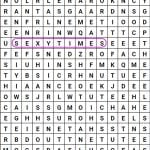 sexy times wordsearch