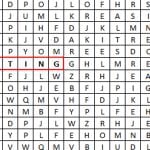 dating wordsearch