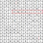 equality wordsearch