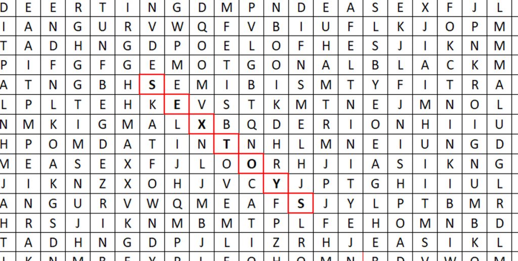 sex toy brands word search by explore sex talk